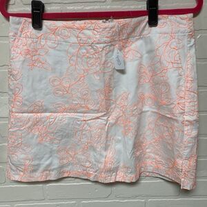 Lady Hagen Embroidered Detail Skort Sz 8